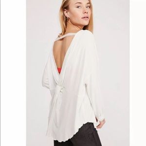 Free People Shimmy Shake Cowboy V-Back Boho Top